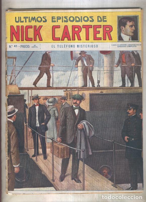 books: Ultimos episodios de Nick Carter numero 041: El telefono misterioso - varios