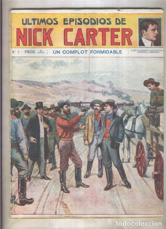 Libros: Ultimos episodios de Nick Carter numero 005: Un complot formidable - varios - Foto 1