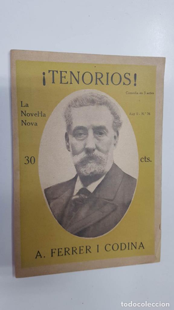 B&uuml;cher: La novela nova numero 76; Tenorios - A. Ferrer i Codina