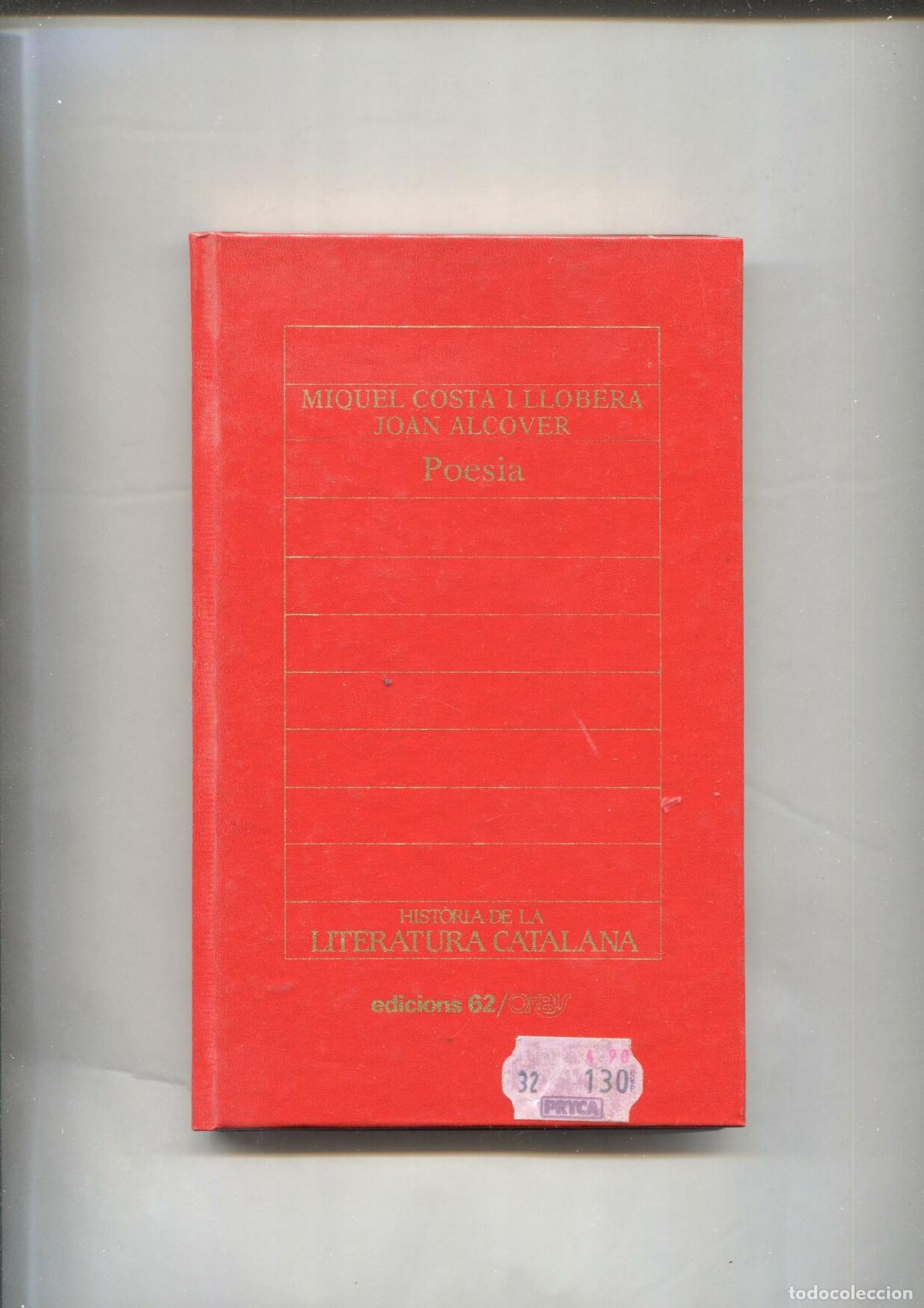 Libri di seconda mano: Poesia de Miquel Costa i llobera / Joan Alcover - Miquel Costa i Llobera/Joan Alcover