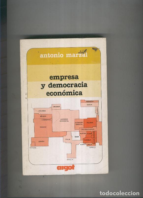 books: Empresa y democracia economica - Antonio Marzal