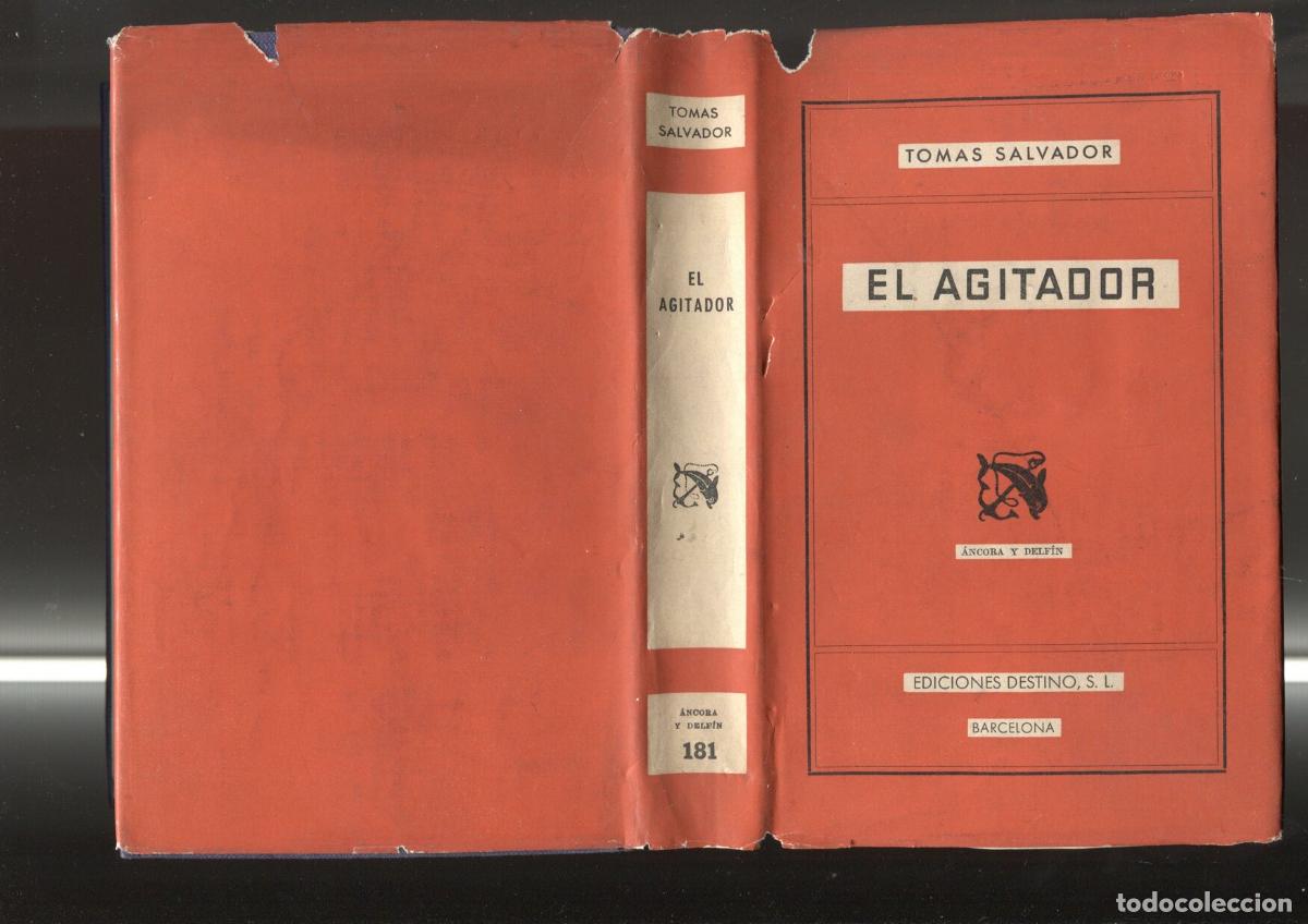B&uuml;cher: El agitador (leve roto en sobrecubierta segun imagen) - Tomas Salvador
