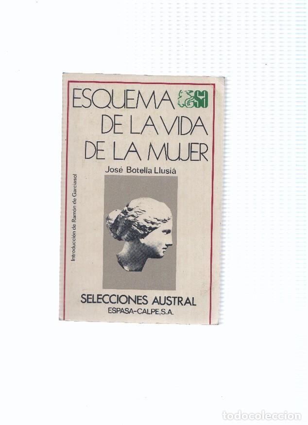 Livros em segunda m&atilde;o: Selecciones Austral numero 04: Esquema de la vida de la mujer - Jose Botella Llusia