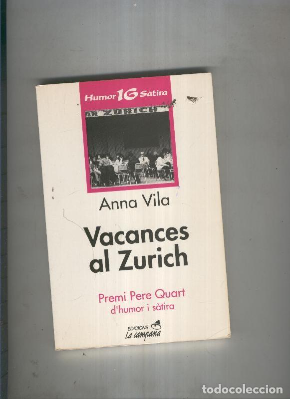 books: Vacances al Zurich - ANna Vila