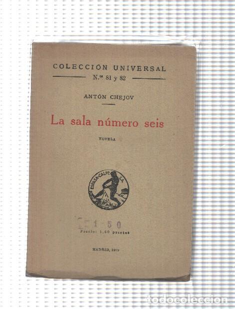 Libros: La sala numero seis - Anton Chejov - Foto 1