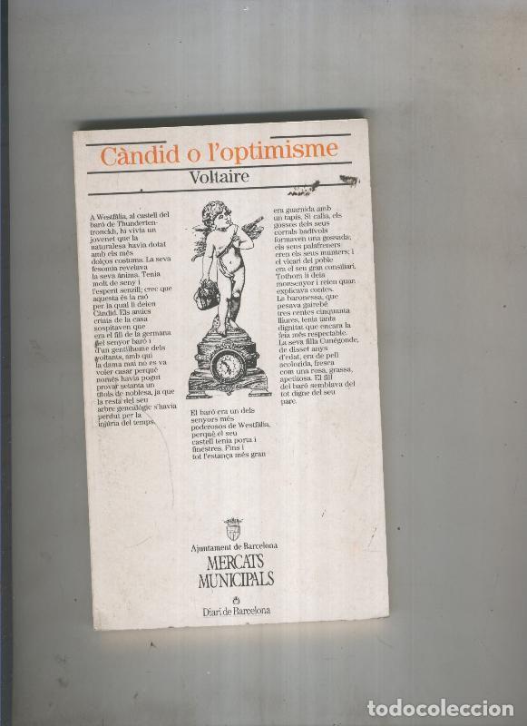 Libros: Candid o l optimisme - Voltaire - Foto 1