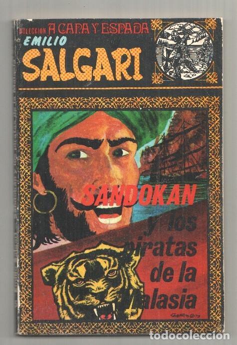Libri di seconda mano: Sandokan y los piratas de la Malasia - Emilio Salgari