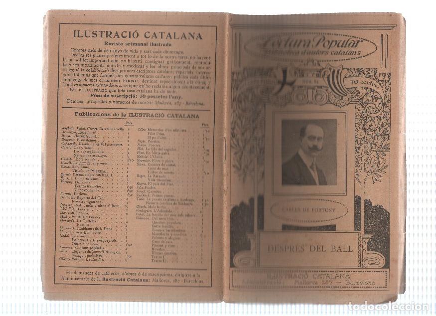 Libri di seconda mano: Lectura Popular: Biblioteca d'autors catalans: Despres del Ball - Carles de Fortuny