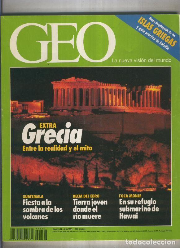 Libri di seconda mano: Geo: Grecia-Guatemakla-Hong Kong-Desierto argelino-Delta del - varios