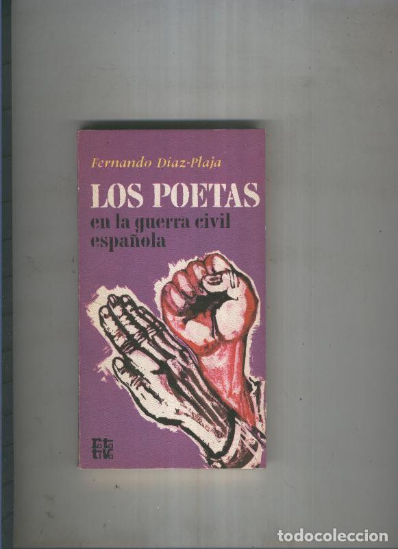 Livros em segunda m&atilde;o: Los poetas en la guerra civil espa&ntilde;ola - Fernando Diaz Plaja