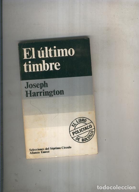 Livros em segunda m&atilde;o: El ultimo timbre - Joseph Harrington