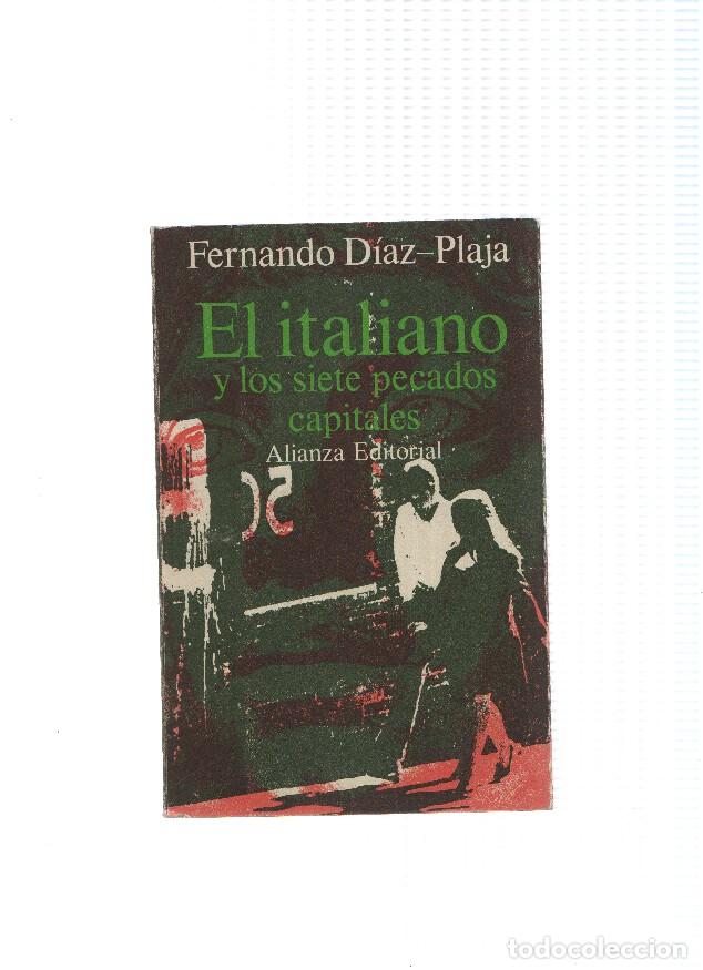 Libri di seconda mano: El Italiano y los siete pecados capitales - Fernando Diaz Plaja