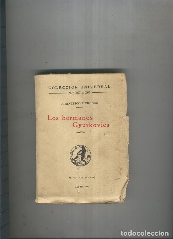 Libros: Los hermanos Gyurkovics - Francisco Herczeg - Foto 1