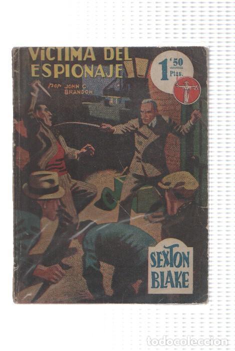 Libri di seconda mano: La novela aventura: Sexton Blake: Victima del espionaje - John C. Brandon