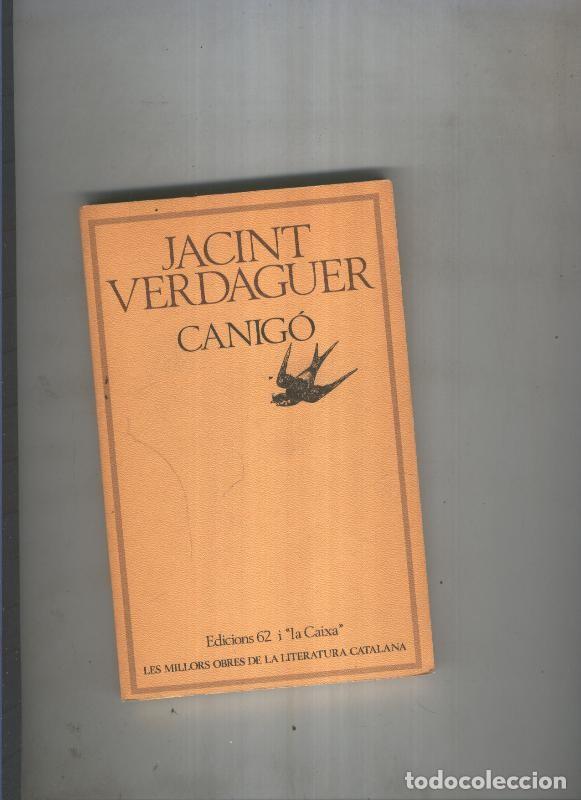 Libros: Canigo - Jacint Verdaguer - Foto 1