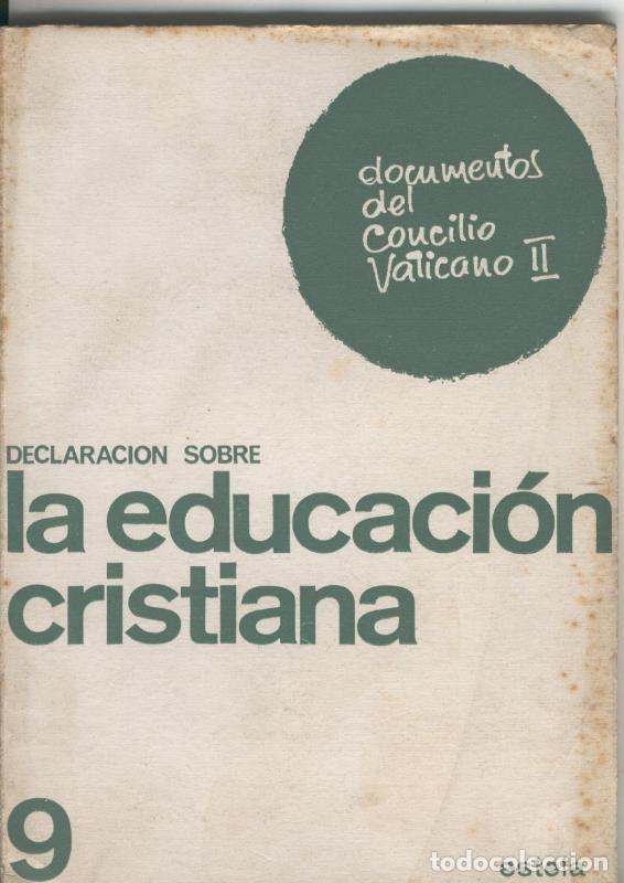 Libros: Declaracion sobre la educacion Cristiana - Varios - Foto 1