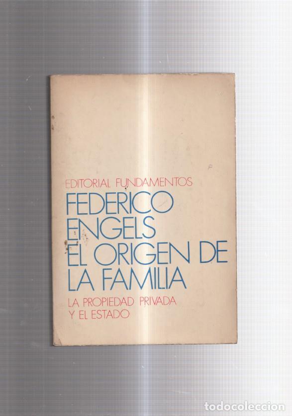 Livros em segunda m&atilde;o: El origen de la familia - Federico Engels