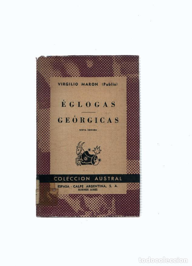 B&uuml;cher: Austral numro 203: Elogas - Georgicas de Virgilio Maron (Publio) - Virgilio Maron ( Publio )