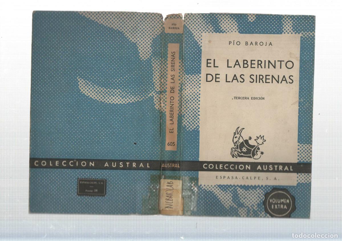 Libros: Coleccion Austral: El laberinto de las sirenas - Pio Baroja - Foto 1