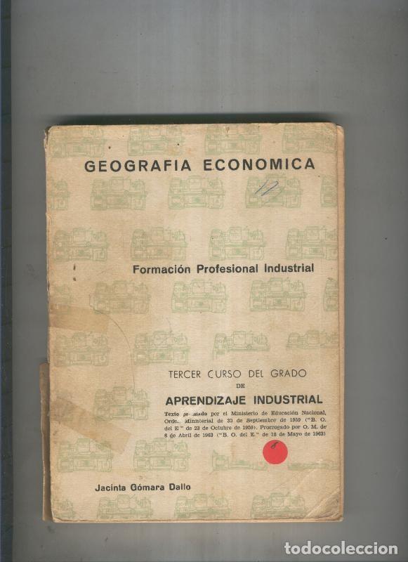 Libri di seconda mano: Geografia economica. Formacion profesional industrial - Jacinta Gomara Dallo