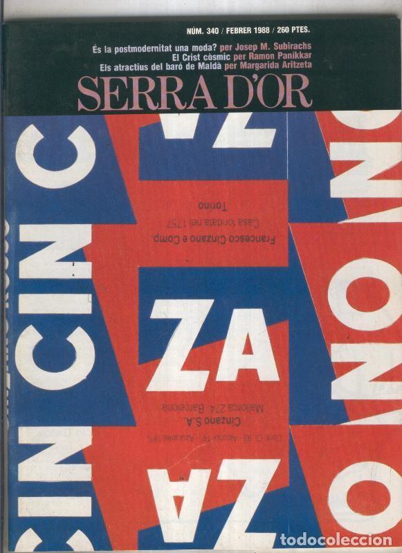 Libros: Serra D,Or numero 340 - varios - Foto 1