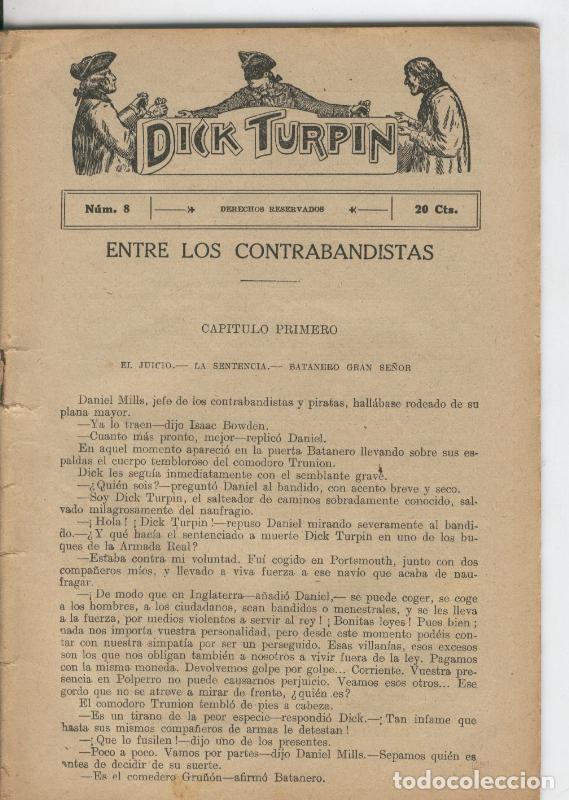 Libros: Folletin: Dick Turpin numero 08 - Varios - Foto 1