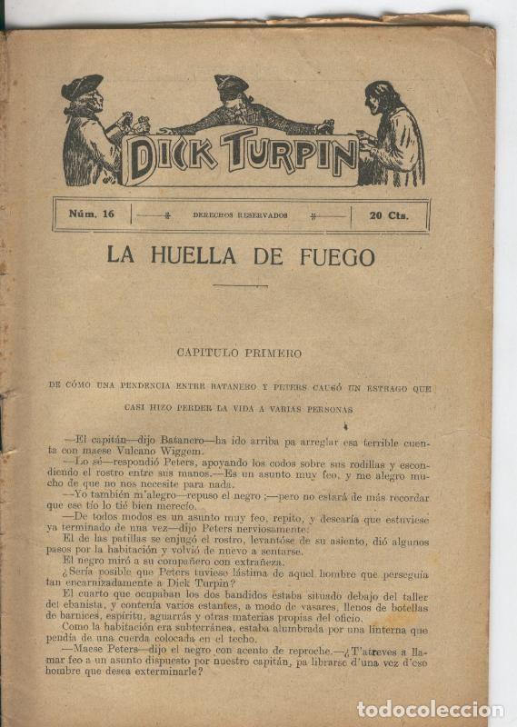 Libros: Folletin: Dick Turpin numero 16 - Varios - Foto 1