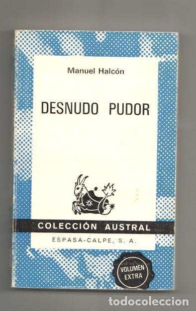 Libros: Desnudo pudor - Manuel Halcon - Foto 1