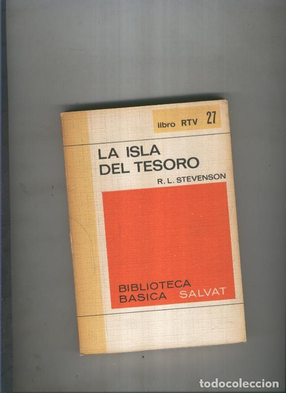 Libri di seconda mano: Biblioteca Basica Salvat libro RTV numero 027: La isla del tesoro (numerado 3 en interior cubierta)