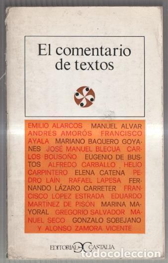 Libros: El comentario de textos - varios - Foto 1
