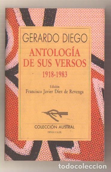 Libros: Antologia de sus versos 1918-1983 - Gerardo Diego - Foto 1