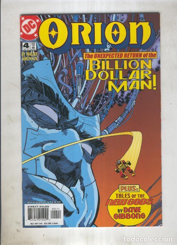 books: Orion The unexpected return of the billion dollar man numero 4 - Varios