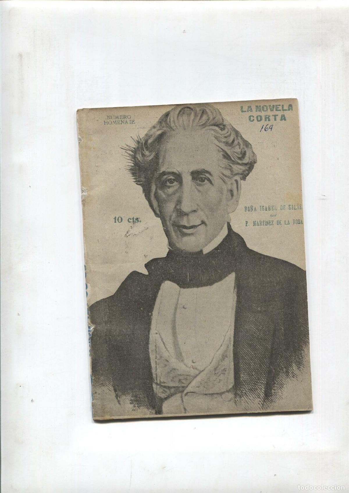 Libri di seconda mano: La Novela Corta numero 169: Do&ntilde;a Isabel de Solis - Francisco Martinez de la Rosa