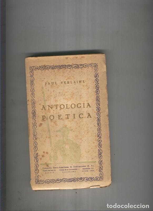 Libri di seconda mano: Antologia poetica - Paul Verlaine