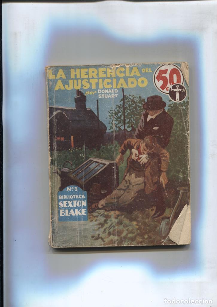 Libros: Sexton Blake: La herencia del ajusticiado - Donald Stuart