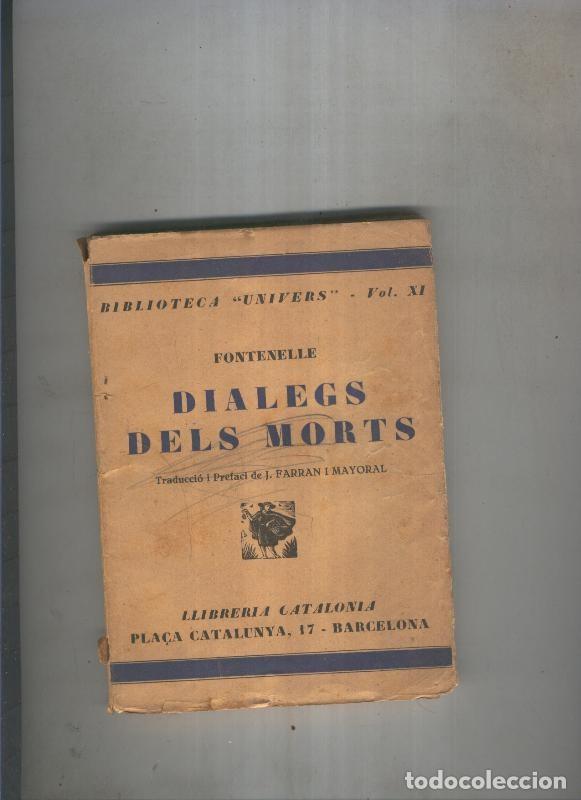Libros: Dialegs dels morts - Fontenelle