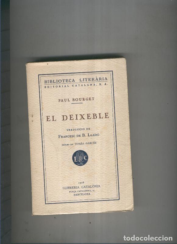 Libros: El deixeble - Paul Bourget - Foto 1