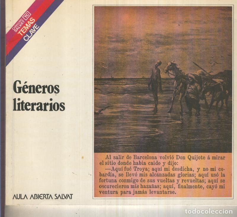 B&uuml;cher: Temas Clave numero 036: Generos literarios - Francisco Abad Nebot