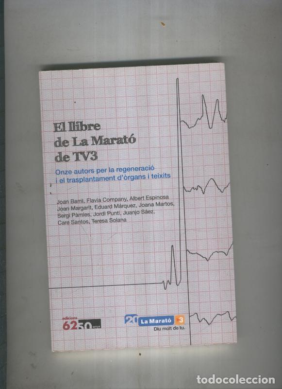 Libros: El llibre de La Marato de TV3 - varios - Foto 1