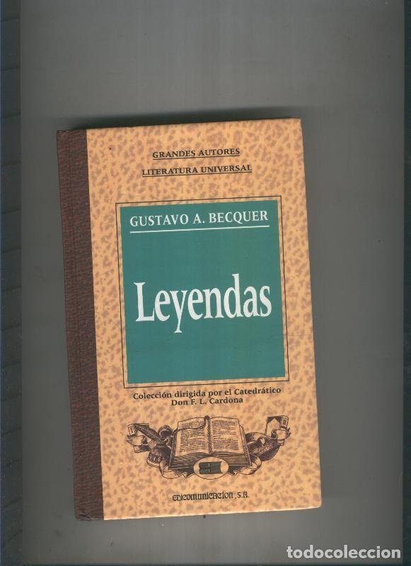 Libros: Leyendas - Gustavo A. Becquer - Foto 1