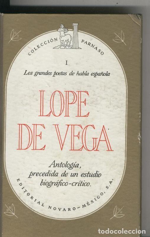 B&uuml;cher: Antologia Tomo I; Lope de Vega - Lope de Vega
