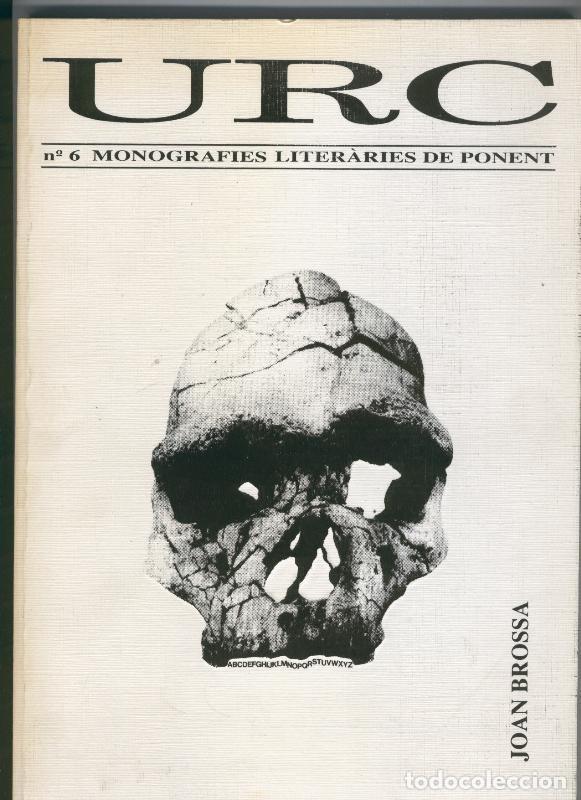 Livros em segunda m&atilde;o: URC numero 6 (1991), monografies literaries de Ponent - Varios