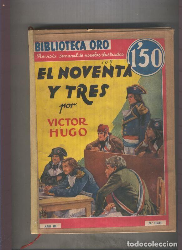 Livros em segunda m&atilde;o: El noventa y tres - Victor Hugo