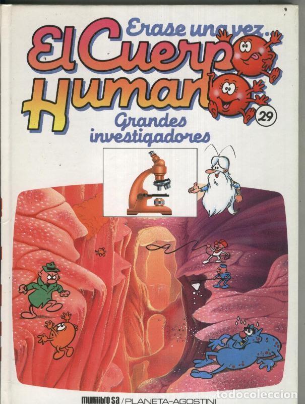 books: Erase una vez el cuerpo humano numero 29: Grandes investigadores - Varios