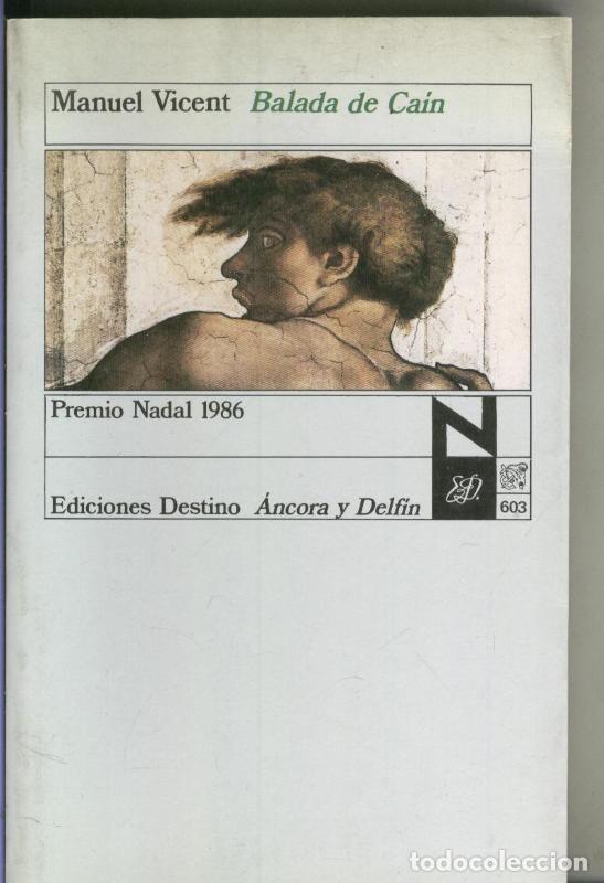 Libros: Balada de Cain - Manuel Vicent - Foto 1