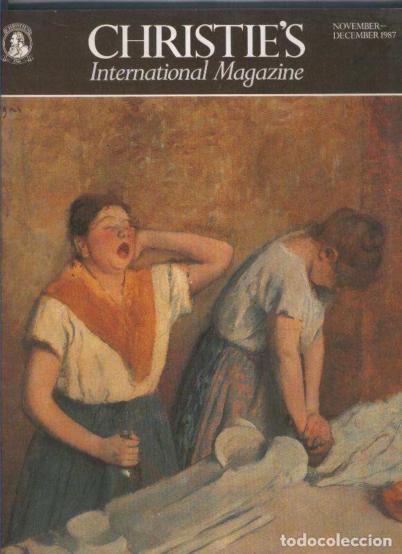 Libri di seconda mano: Christie s. International Magazine november december 1987 - varios