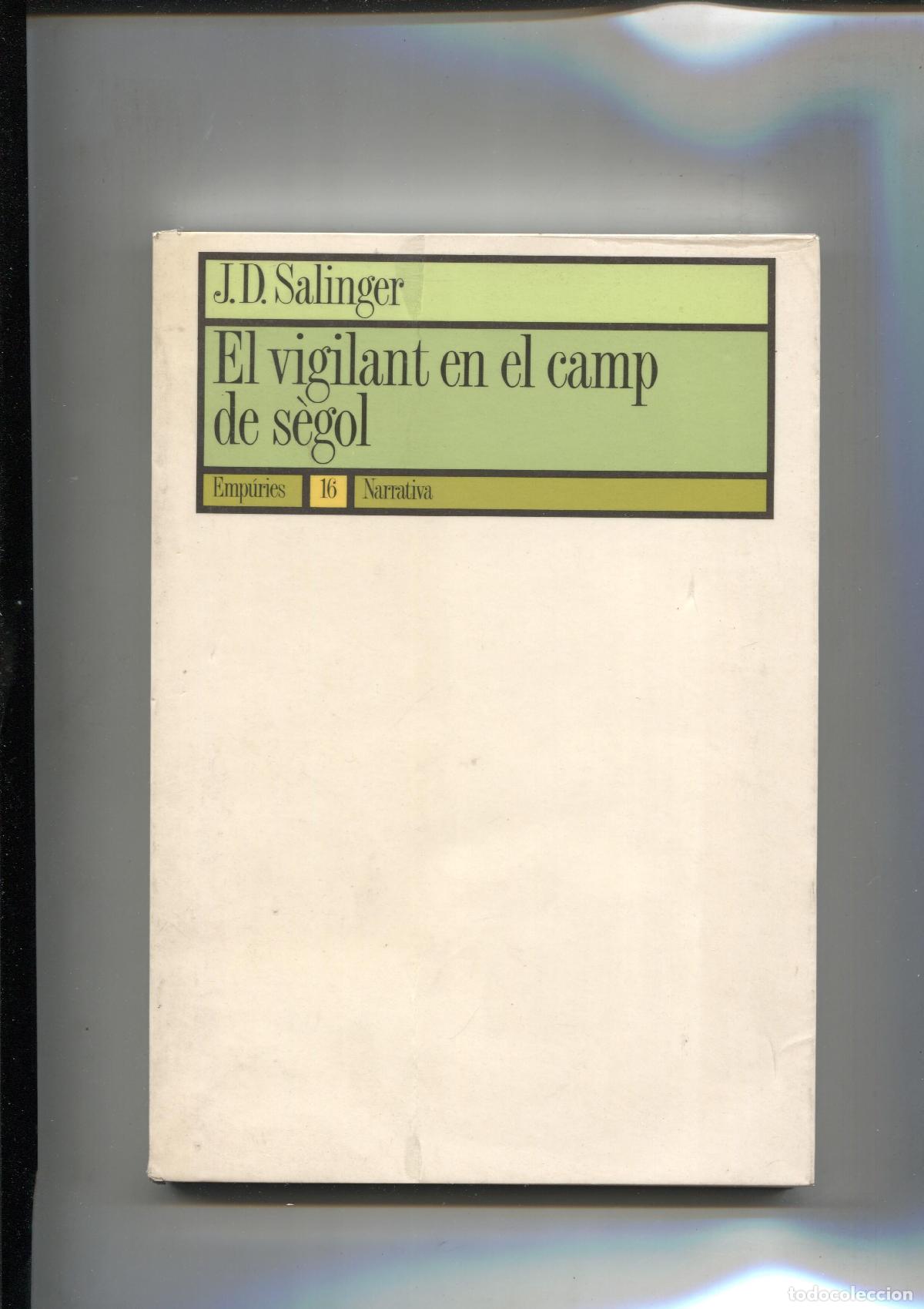 Libros: El vigilant en el camp de segol - J.D. Salinger - Foto 1