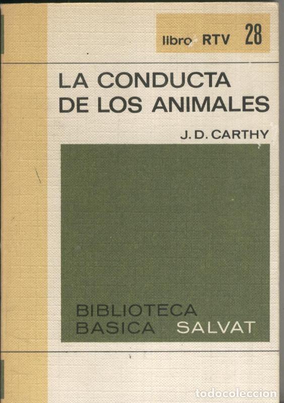 Livros em segunda m&atilde;o: Libro RTV numero 28: La conducta de los animales - J.D. Carthy