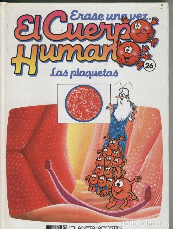 Livros em segunda m&atilde;o: Erase una vez el cuerpo humano numero 26: Las plaquetas - Varios
