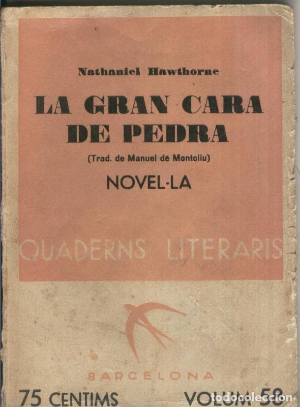 Libros: La gran cara de pedra - Nathaniel Hawthorne - Foto 1